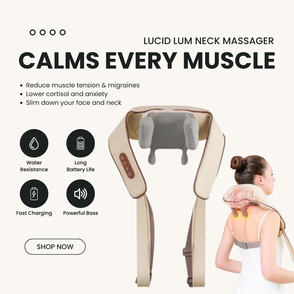 LucidLum Neck & Shoulder Massager