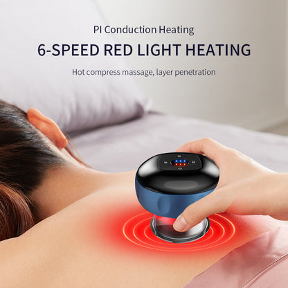 LucidLum Vacuum Heat Cup Massager