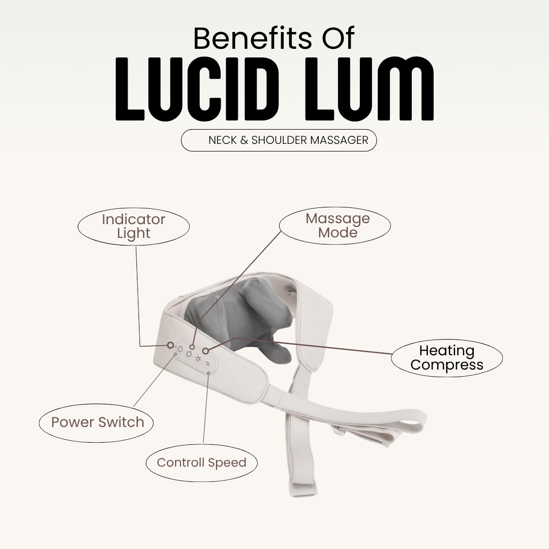 LucidLum Neck & Shoulder Massager