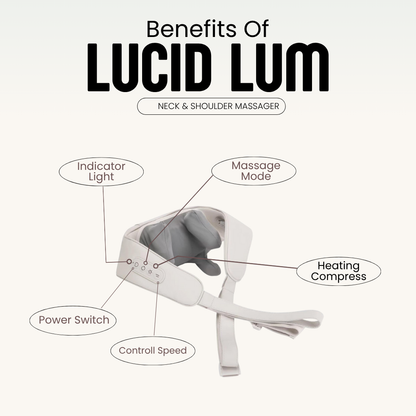 LucidLum Neck & Shoulder Massager