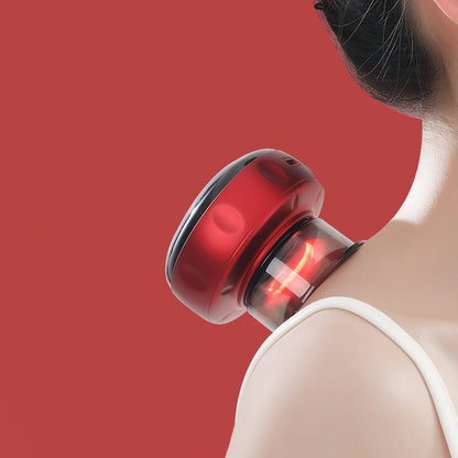LucidLum Vacuum Heat Cup Massager